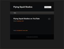 Tablet Screenshot of flyingsquidstudios.com